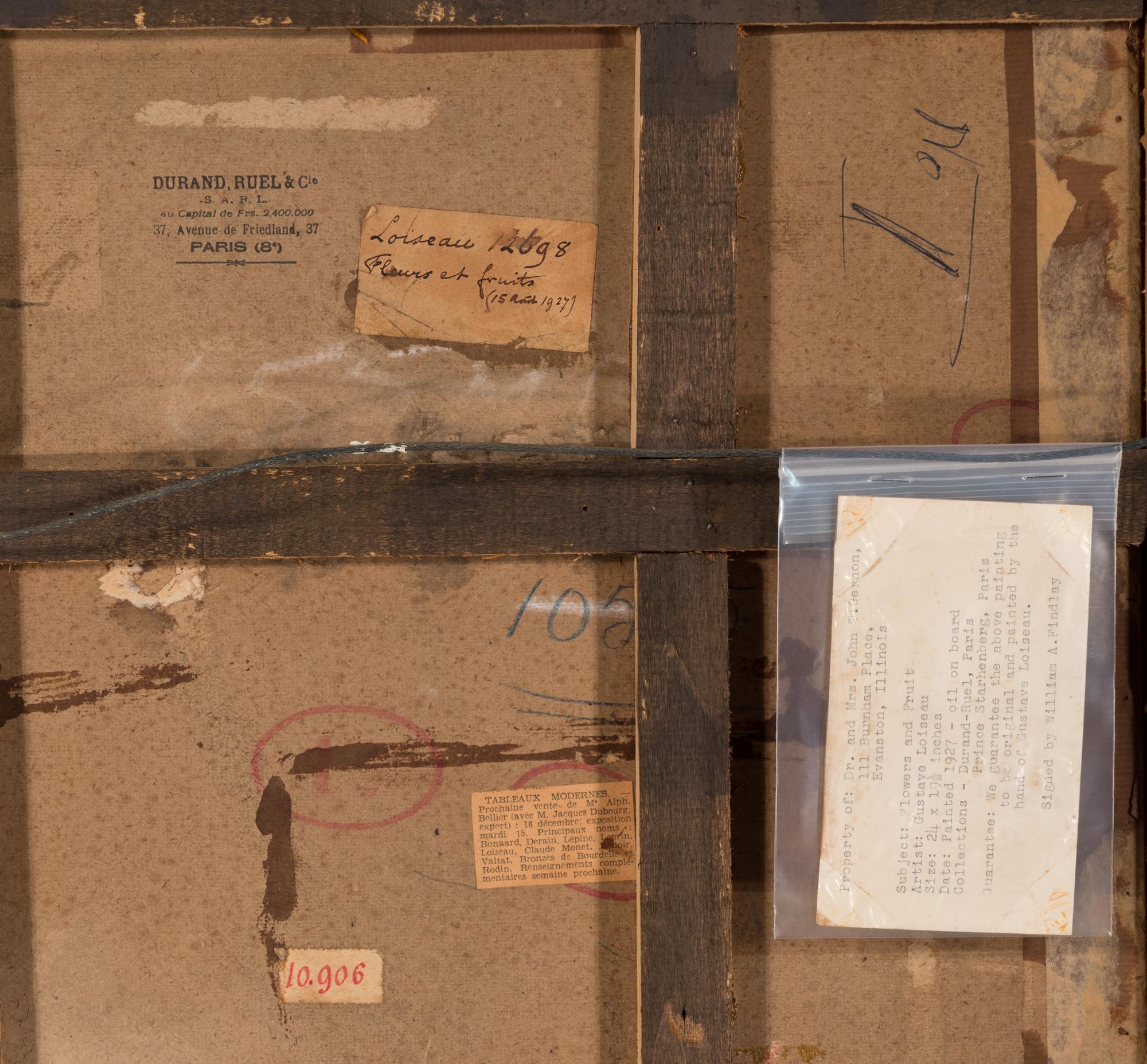Fleurs et Fruits , 1927