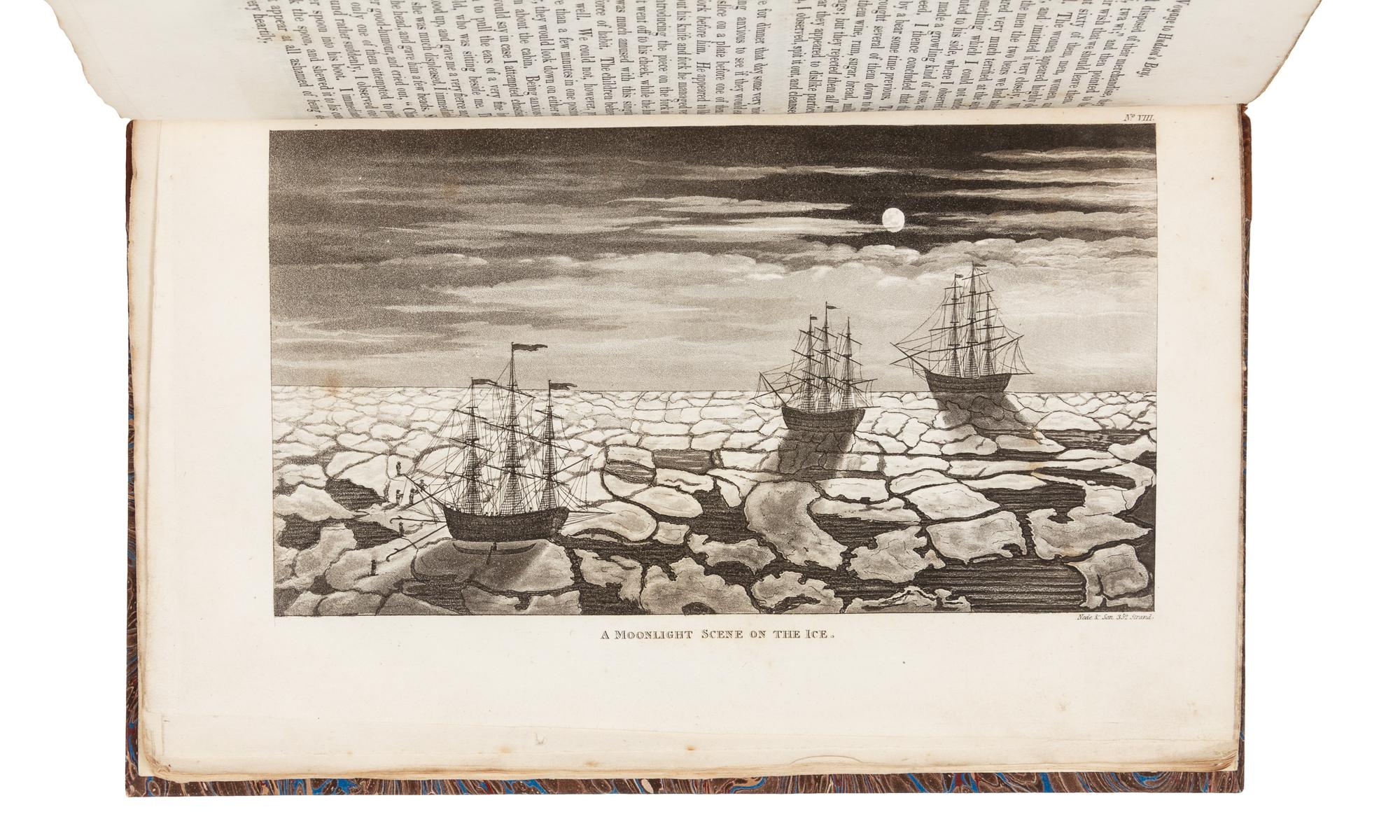 M'KEEVOR, Thomas. A Voyage to Hudson's Bay, during the summer of 1812. London: Sir Richard Phillips & Co., 1819.
