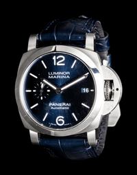 PANERAI, REF. PAM01270 STAINLESS STEEL 'LUMINOR MARINA' DATE WATCH