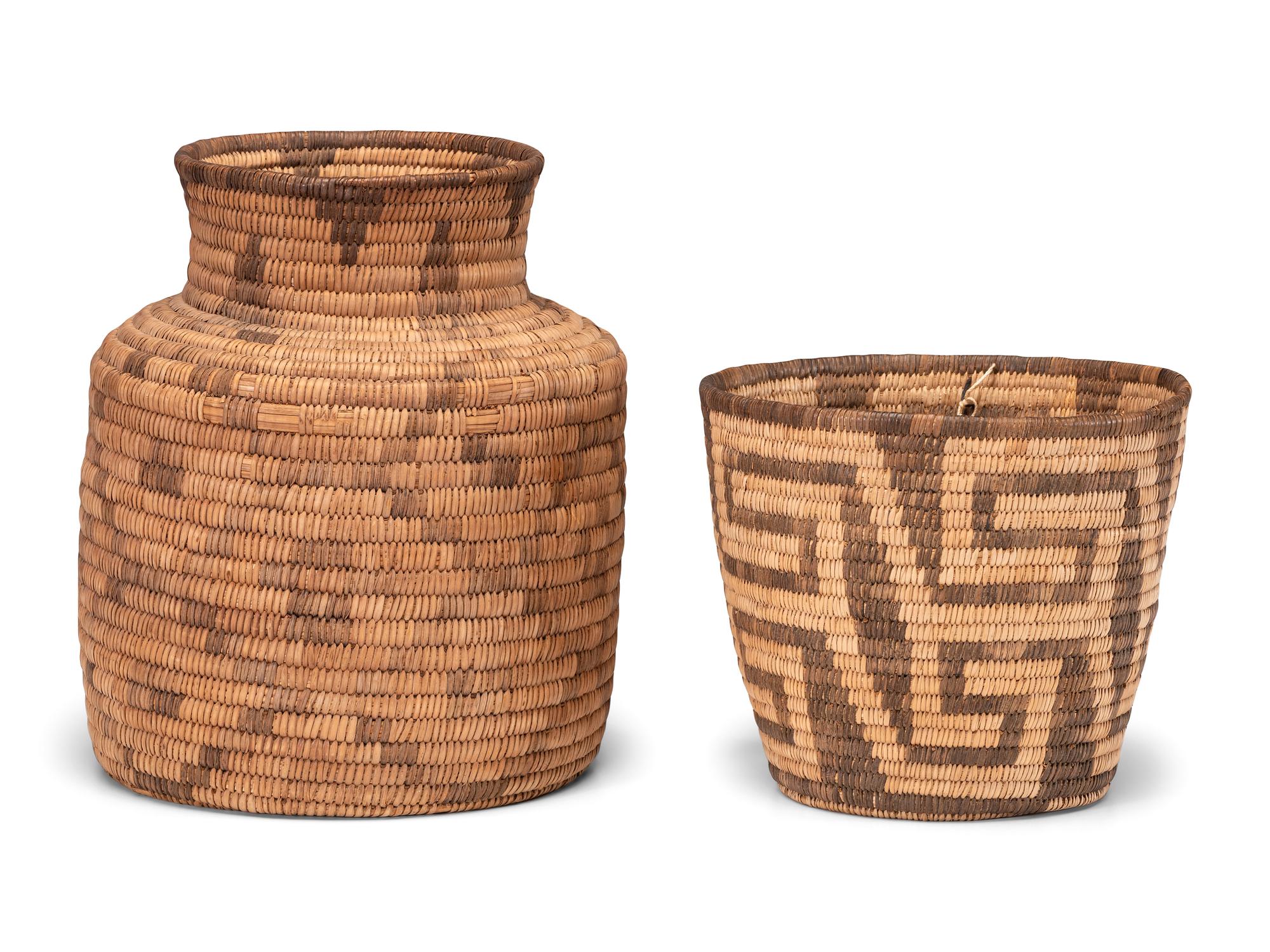 Akimel O'odham Baskets