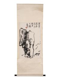 Two Chinese Hanging Scrolls
