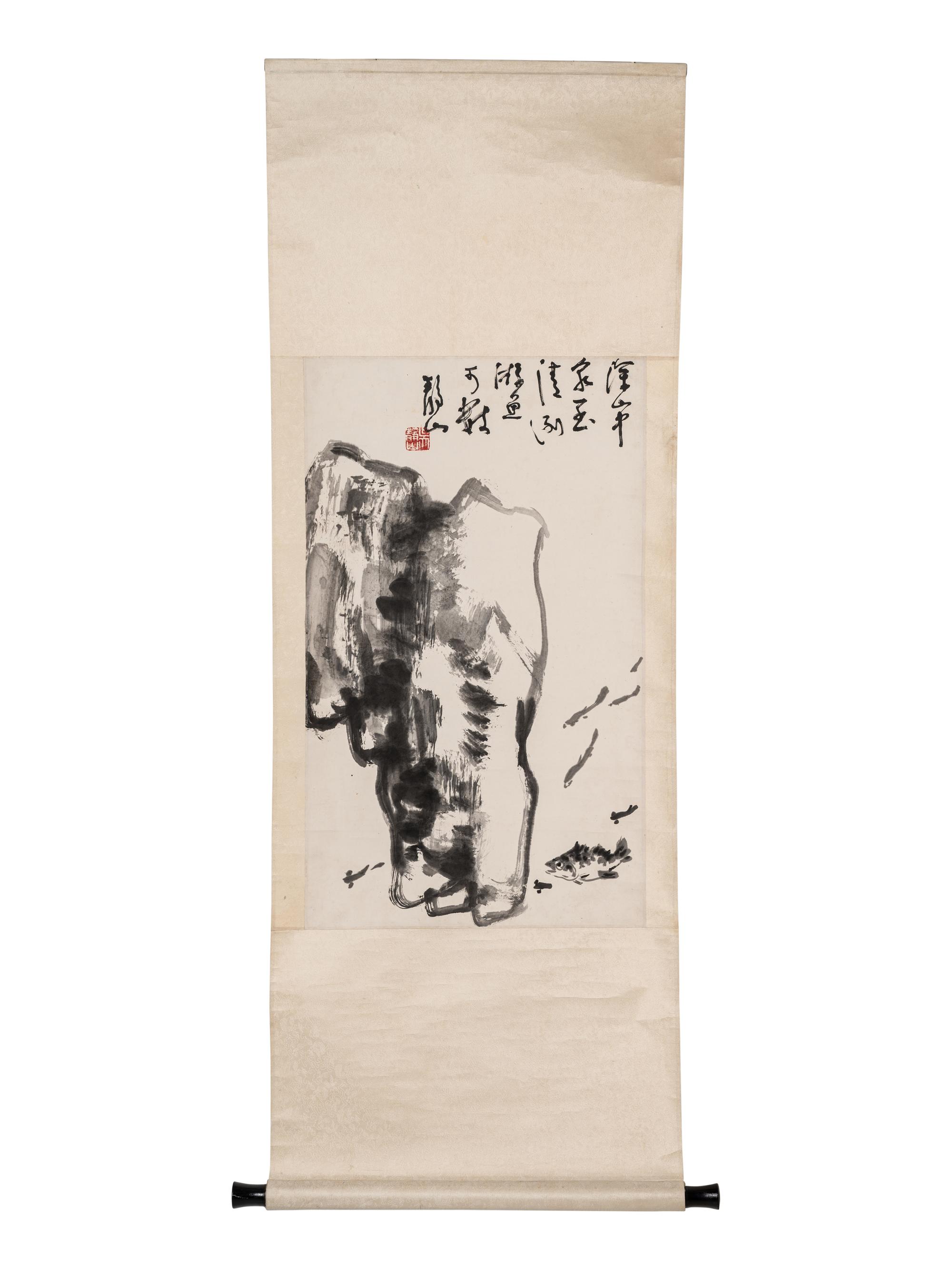 Two Chinese Hanging Scrolls
