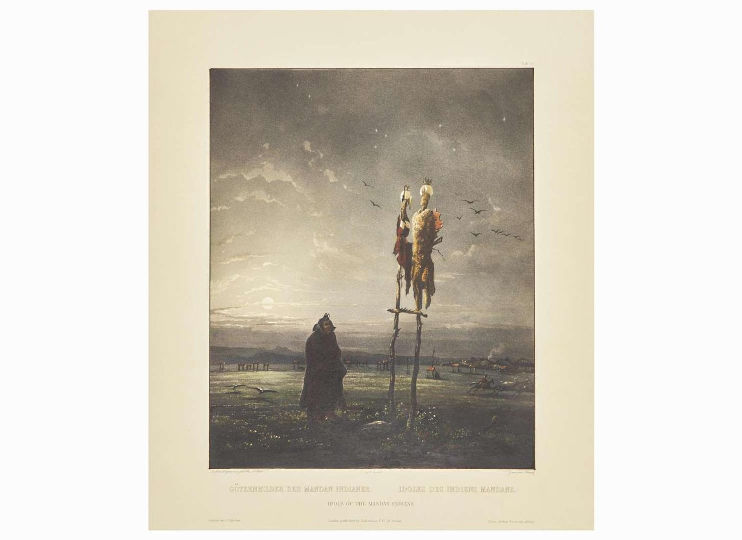 [Native-Americana] Bodmer, Karl: Gotzenbilder der Mandan Indianer...Idols of the Mandan Indians