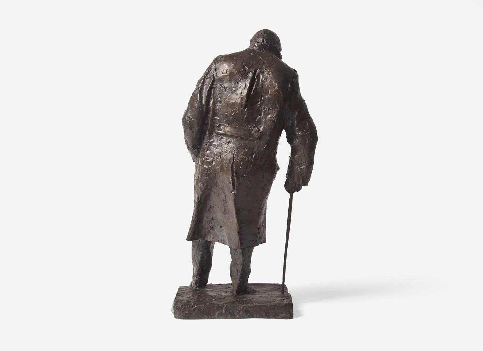 Ivor Roberts-Jones (British, 1916-1996) - Sir Winston Churchill, Maquette for the Monument in Parliament Square