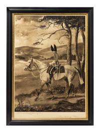 Three English Prints Largest: 22 3/4 x 15 1/4 inches. — 19TH CENTURY