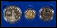 A United States 1986 Ellis Island: Centennial Three-Coin Set