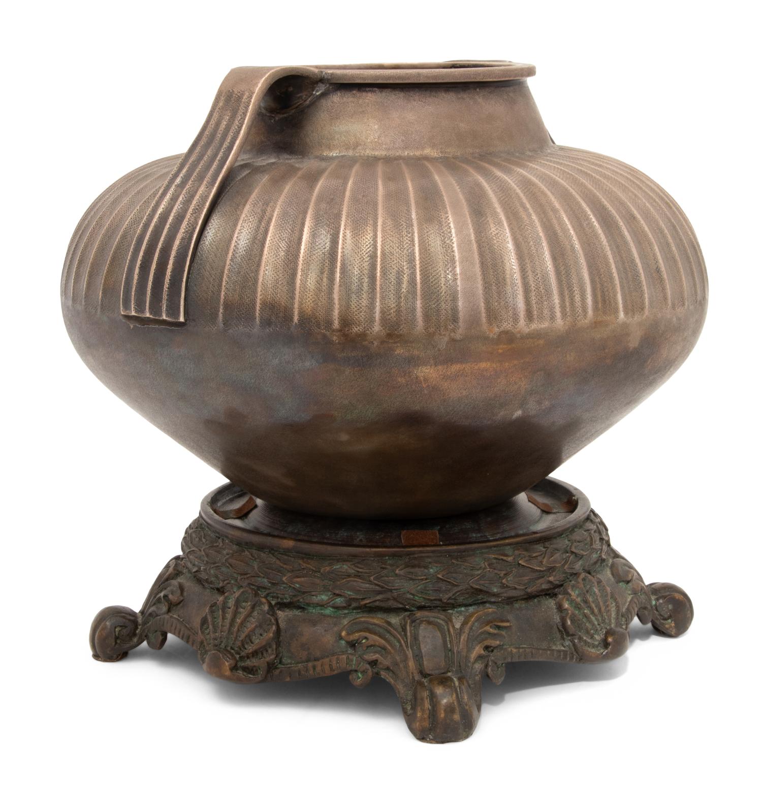 A Buccellati Silver Vase