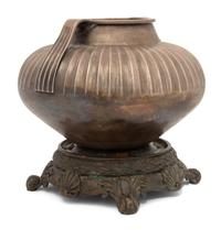 A Buccellati Silver Vase