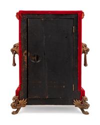 An Ansonia Florentine Plush Mantel Clock