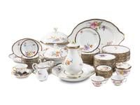 A Meissen Porcelain Dinner Service