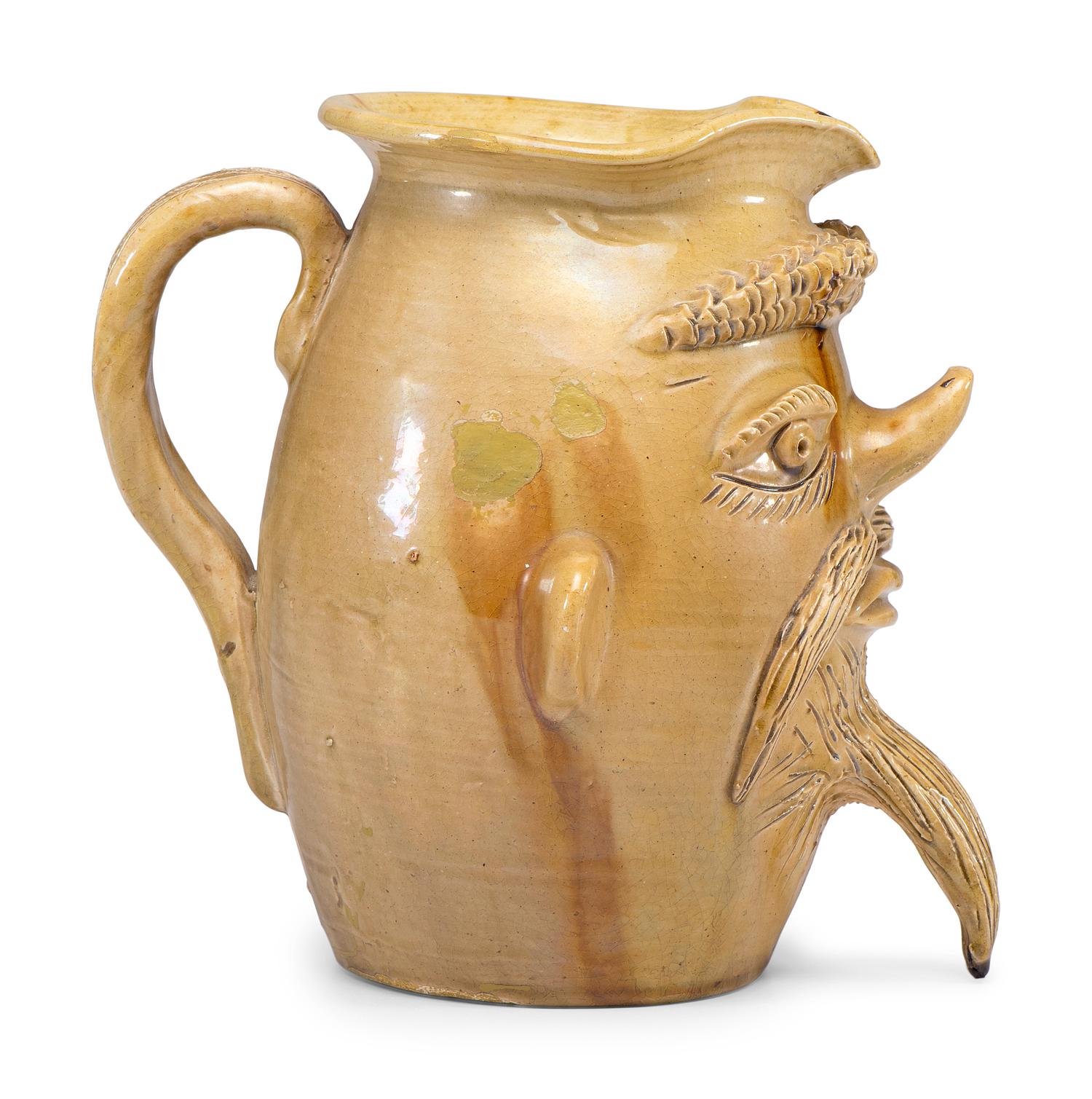 A Contemporary Face Jug