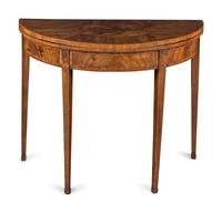 A George III Mahogany Flip-Top Games Table