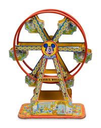 A Chein Tin Lithographed Disney Ferris Wheel