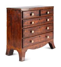 A Regency Mahogany Diminutive Chest of Drawers