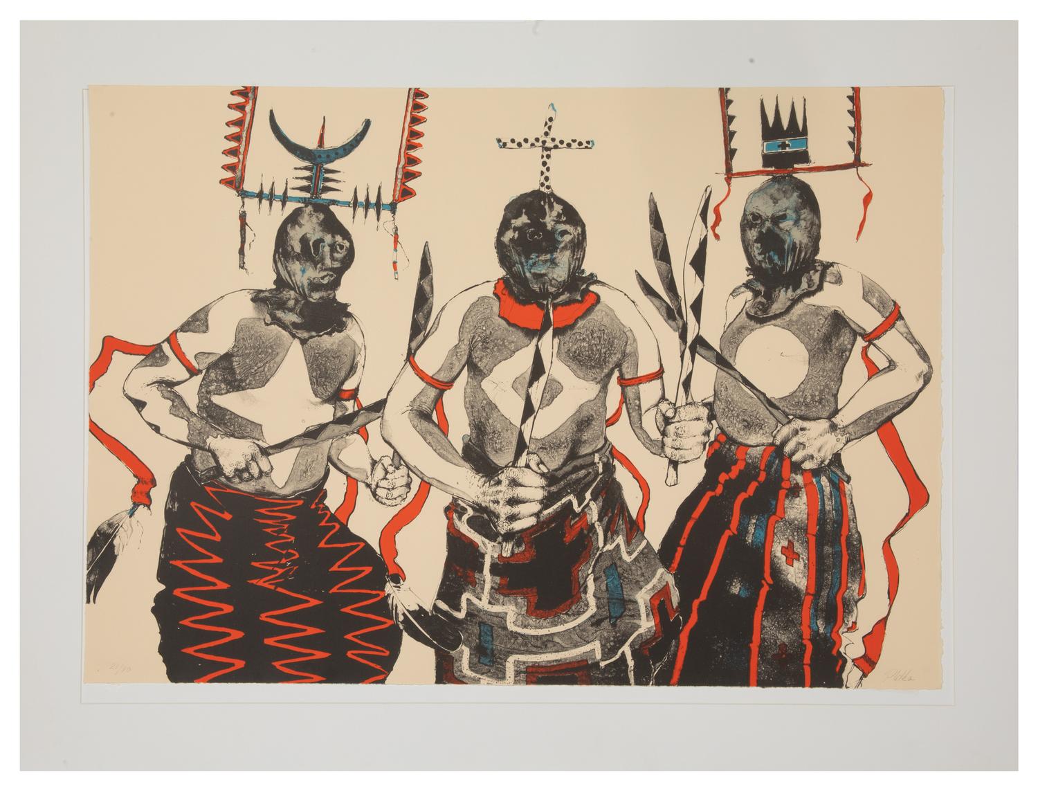 Apache Dancers, edition 21/80