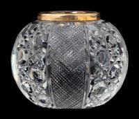 A Cut Glass Match Strike