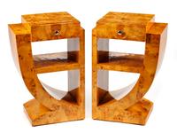 A Pair of Art Deco Style Nightstands