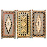 Double-Sided Painted Wood Screens from Shiprock Trading Post