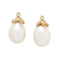 MAZ, YELLOW GOLD AND CULTURED PEARL SUITE