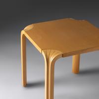 Set of Four X-Leg Stools, model 601 Artek, Finland