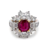 RUBY AND DIAMOND RING