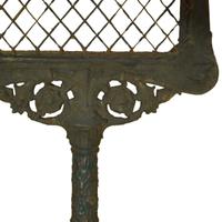 A Cast Iron Sign Post 25.5" W x 14" D x 103" H — France, 20th Century