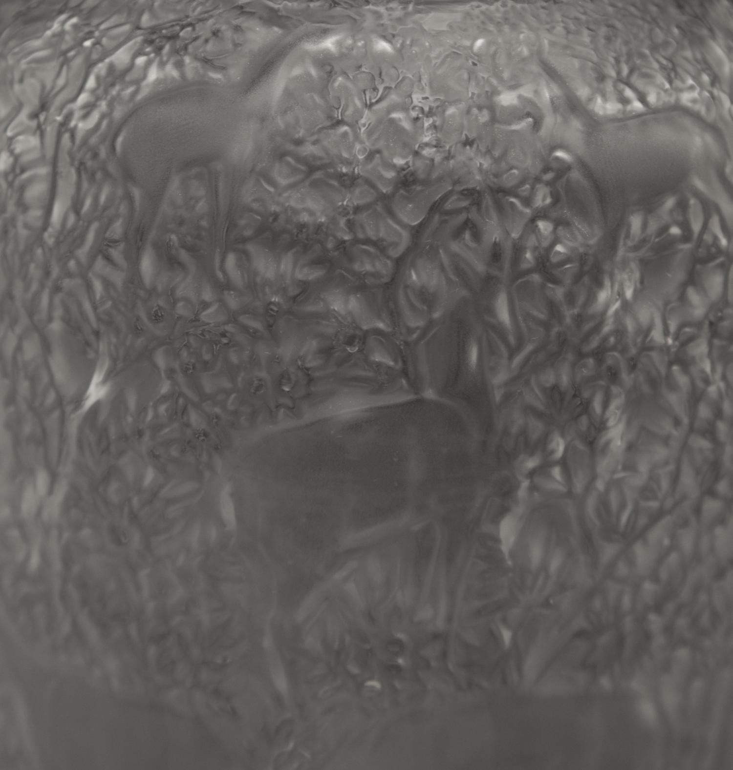 A Lalique Biches Vase