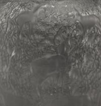 A Lalique Biches Vase