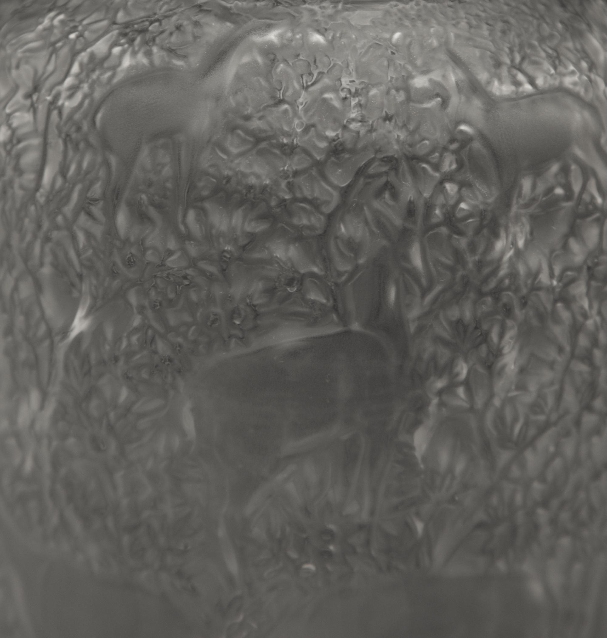 A Lalique Biches Vase