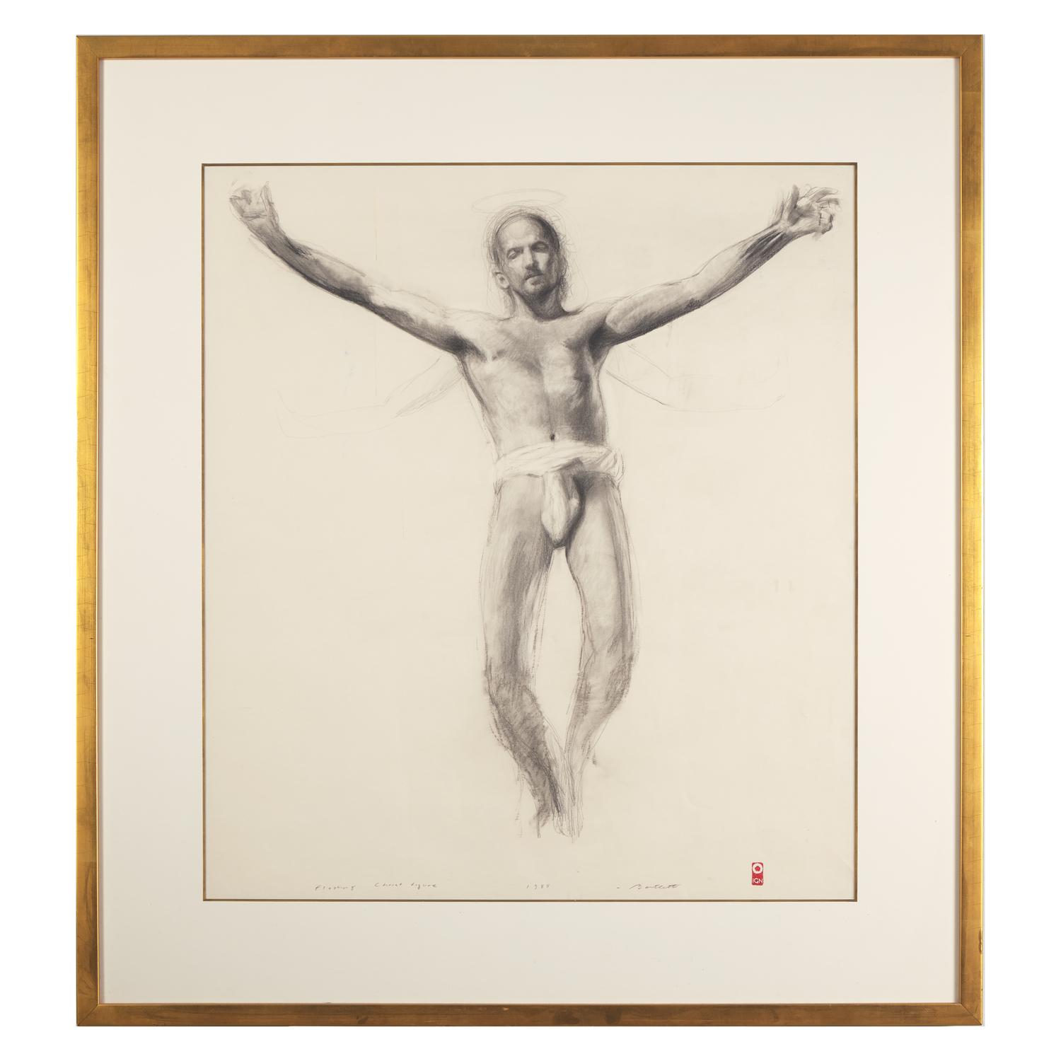 Bo Bartlett (American, b. 1955) — Floating Christ Figure, 1988