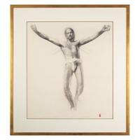 Bo Bartlett (American, b. 1955) — Floating Christ Figure, 1988