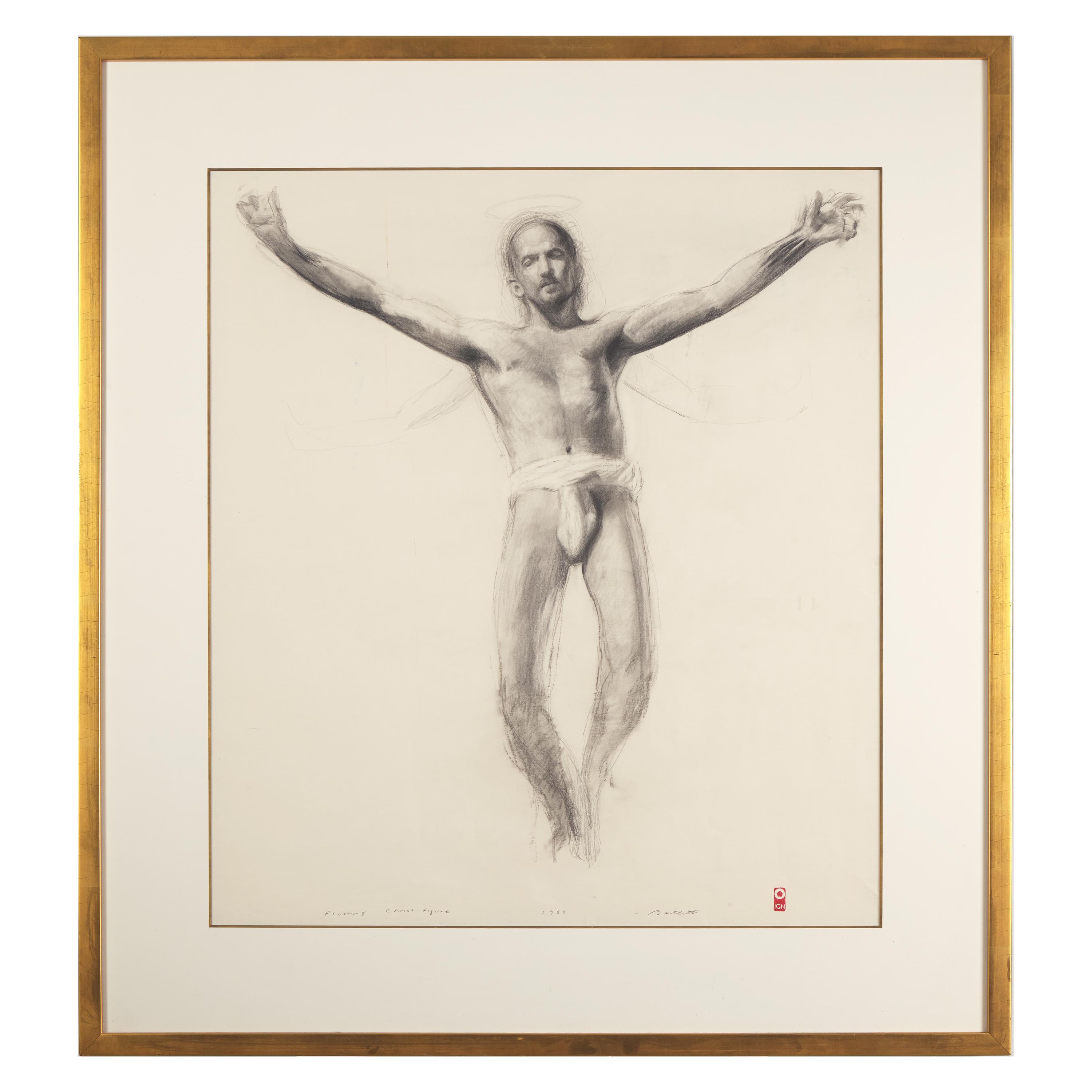 Bo Bartlett (American, b. 1955) — Floating Christ Figure, 1988
