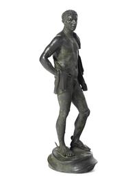 An Italian Bronze Figure of Mercury