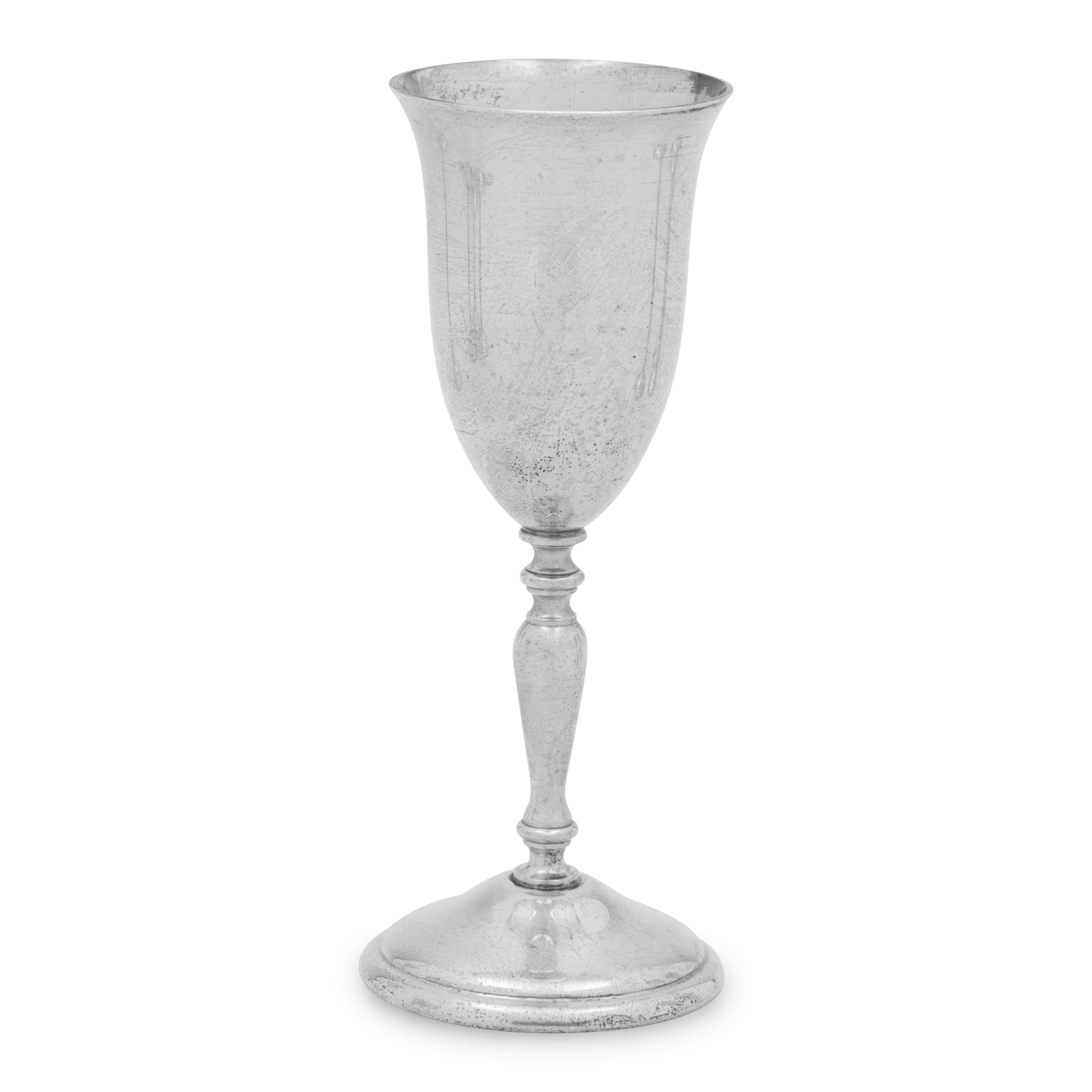 A Set of Eight American Arts and Crafts Silver Cordials
