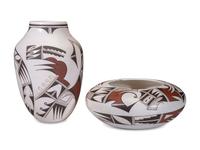 Polychrome Pottery Jars