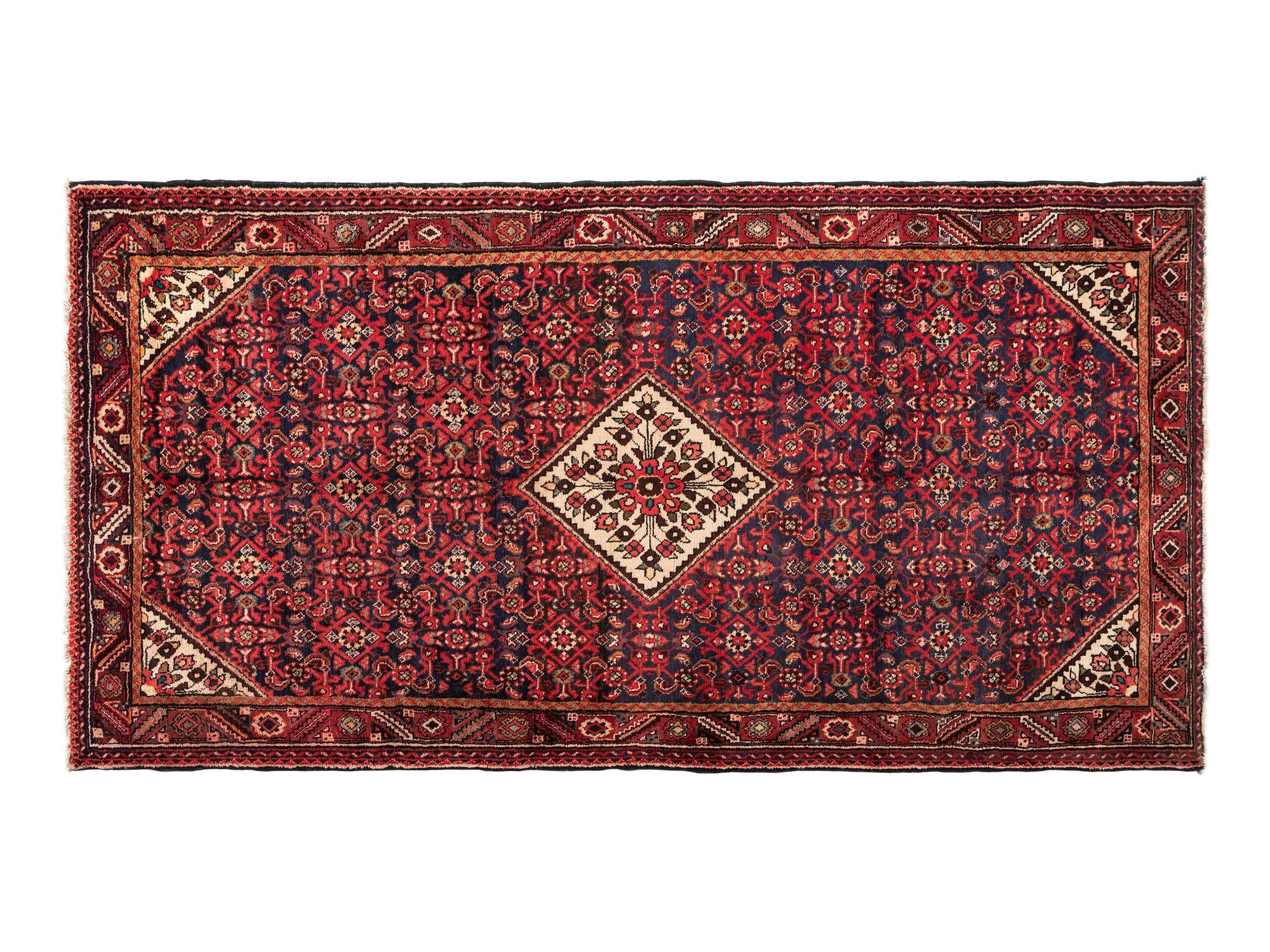 A Hamadan Wool Rug