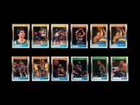 A Collection of 1988 Fleer Signed Autograph Basketball Cards (52)