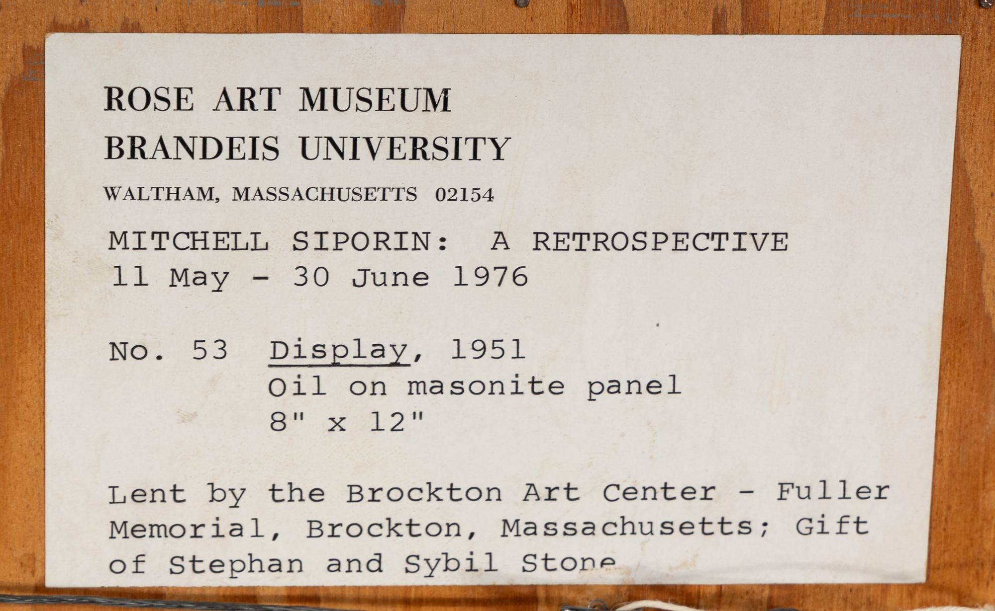 Display, 1951
