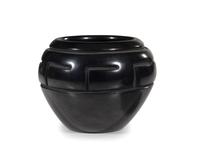 Carved Blackware Pottery