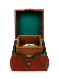 An English Mahogany Cased Three-Day Ship's Chronometer