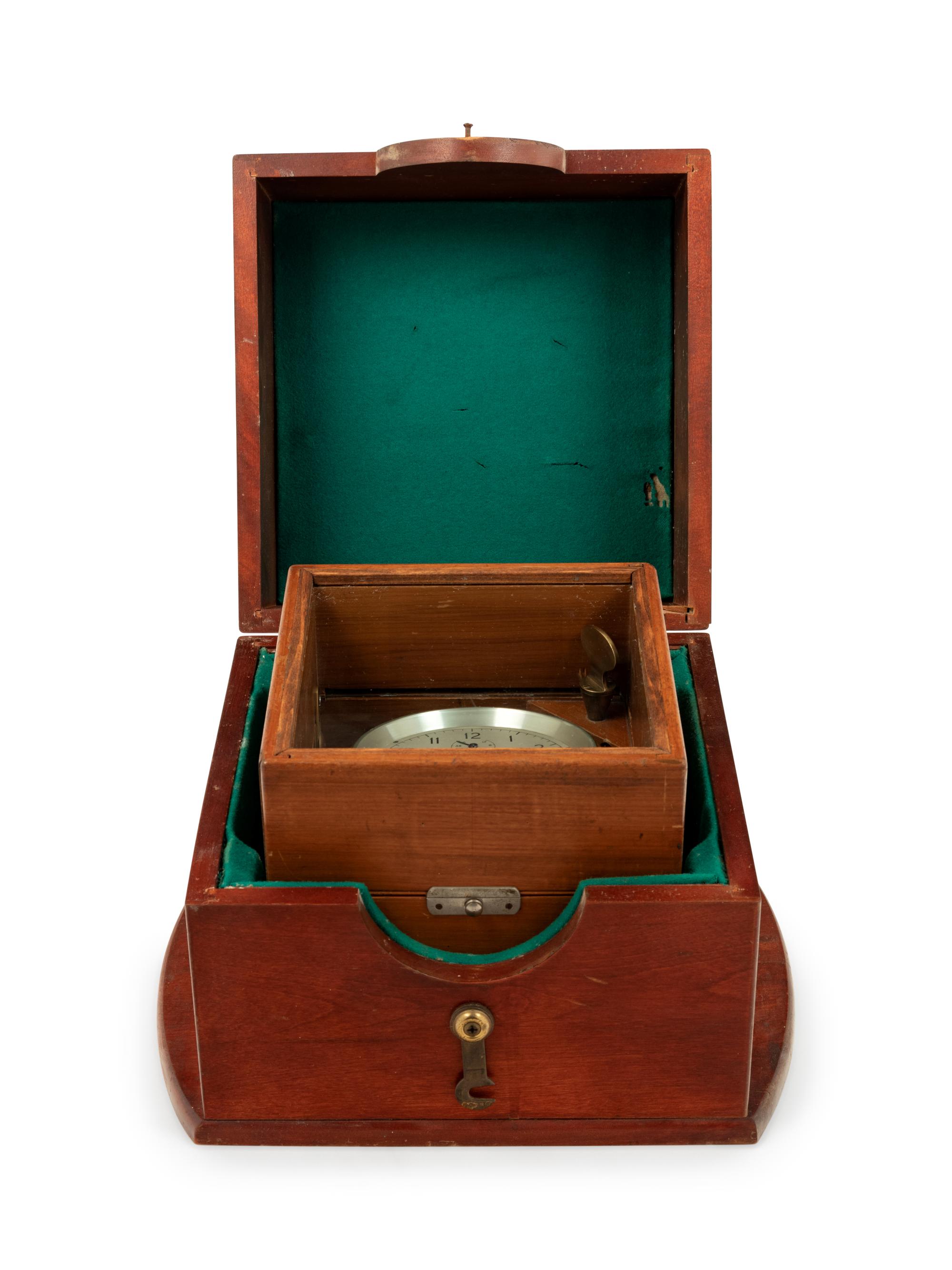 An English Mahogany Cased Three-Day Ship's Chronometer