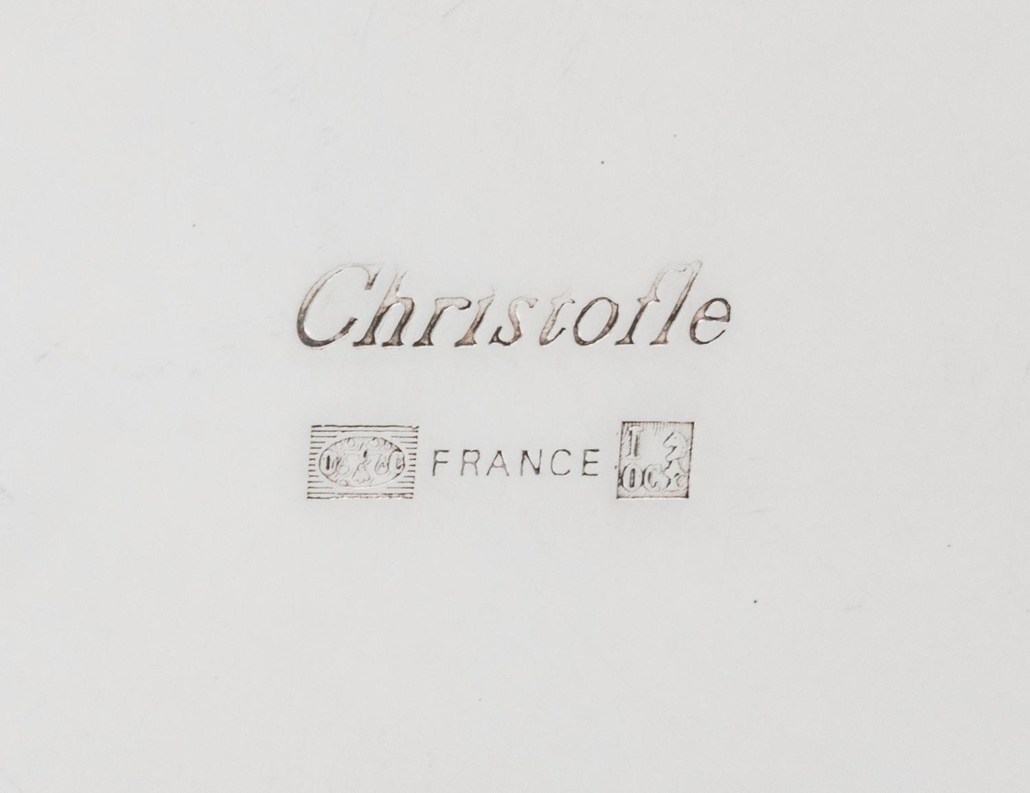 Three Christofle Silver-Plate Articles