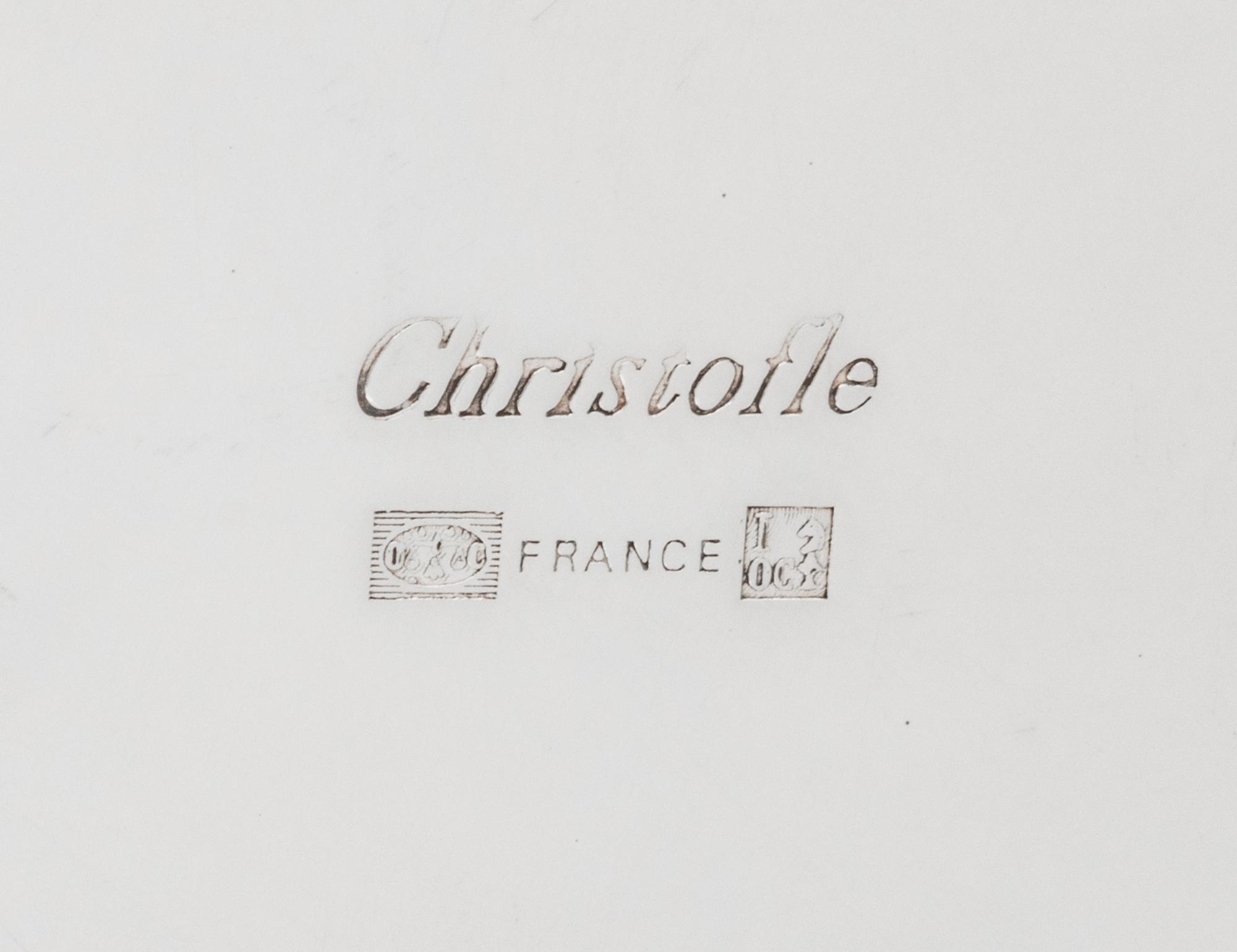 Three Christofle Silver-Plate Articles