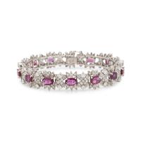 RUBY AND DIAMOND BRACELET