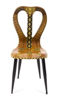 Piero Fornasetti (Italian, 1913-1988), c. 1955, Musicale chair