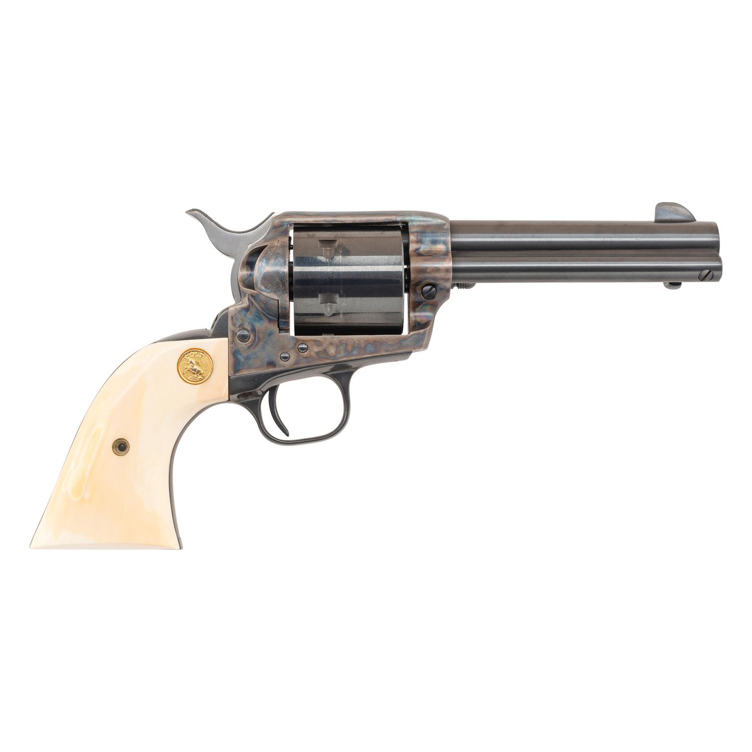 *Colt Custom Shop Single Action Army with Ivory Grips in Original Box