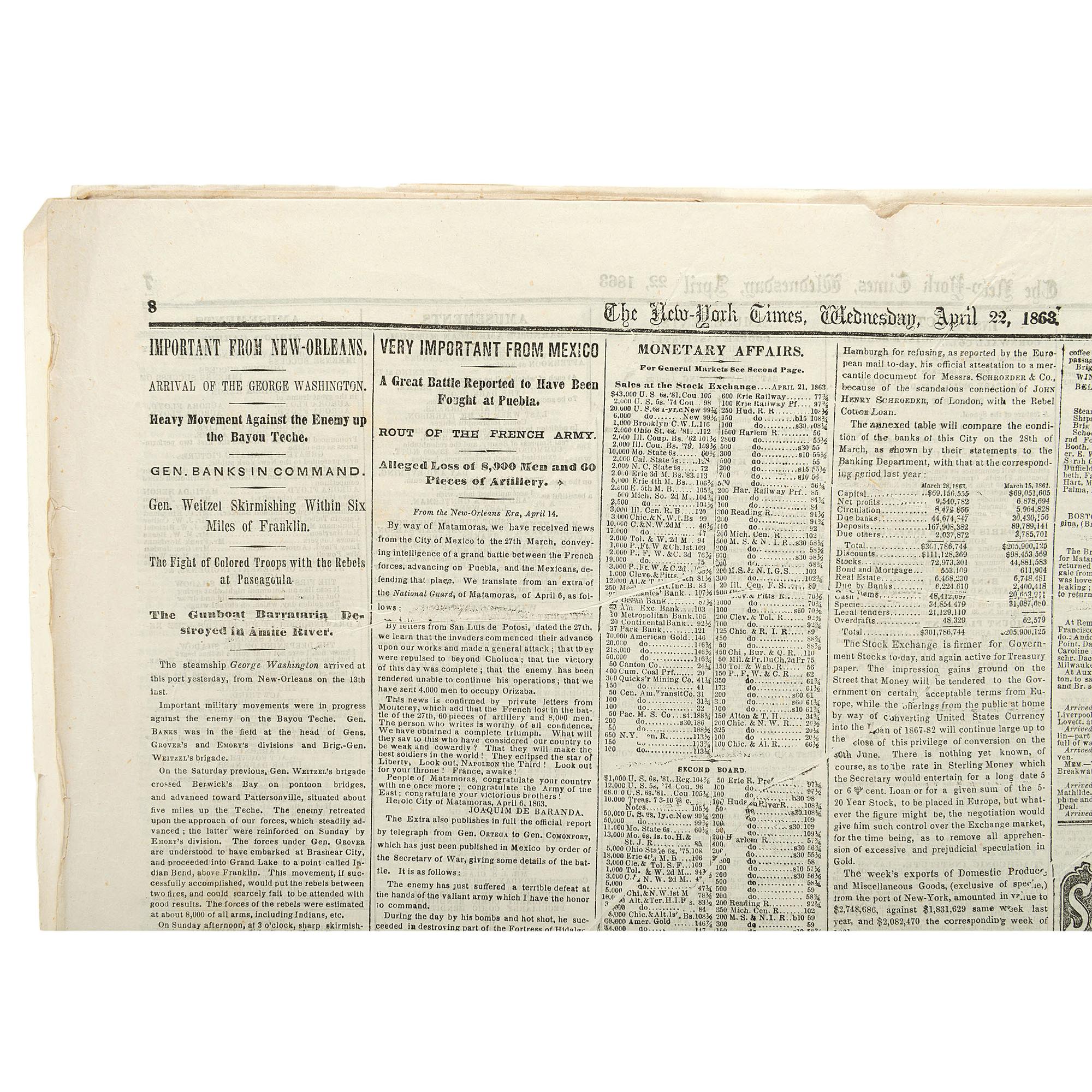 [HAWKINS' ZOUAVES]. A group of prints and newspapers featuring illustrations and coverage of the 9th New York Infantry Regiment in the battlefield, comprising: