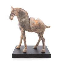 A Pottery Figure of a Horse
