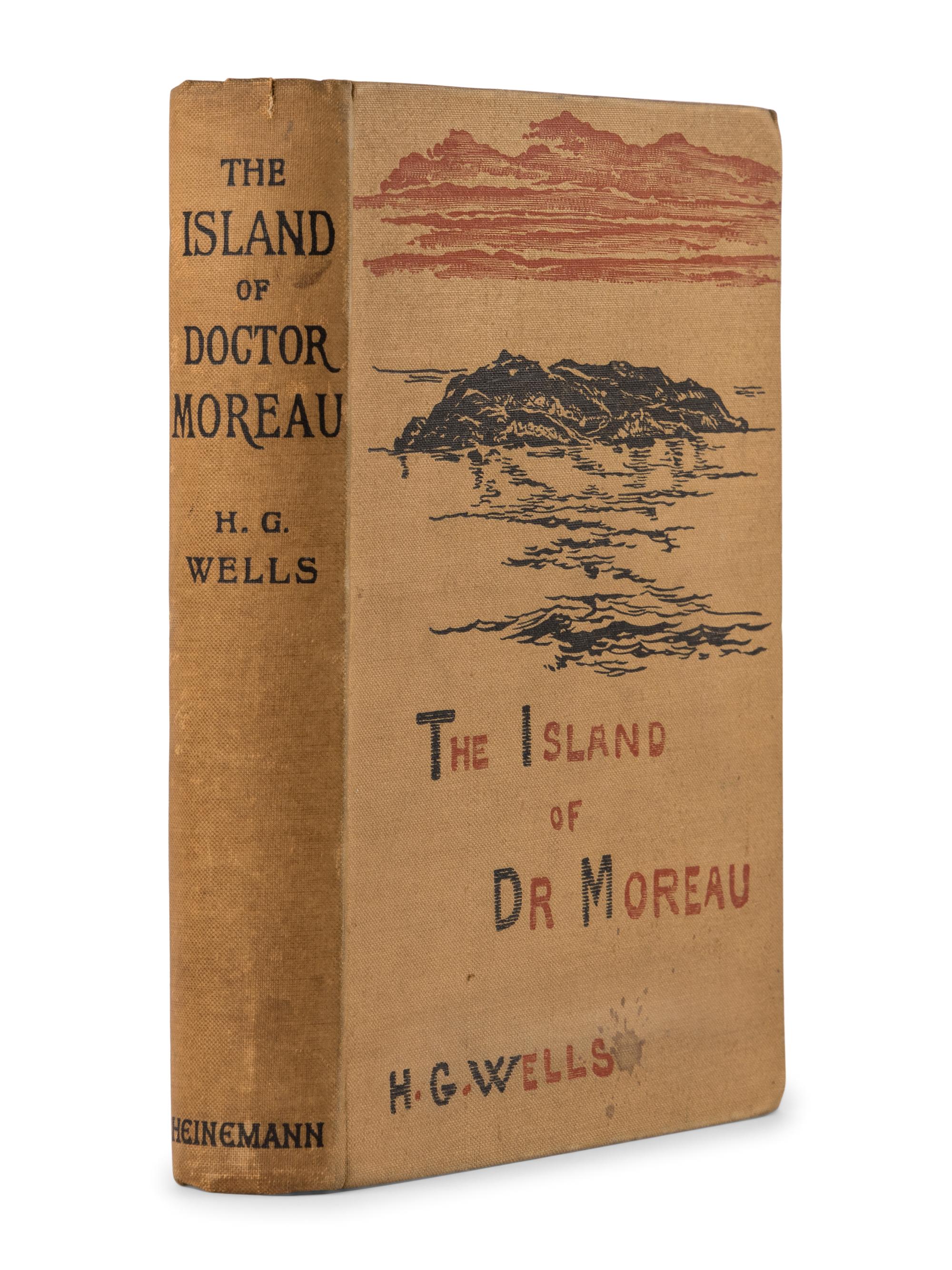 WELLS, H.G. (1866-1946). The Island of Dr. Moreau . London: William Heinemann, 1896.