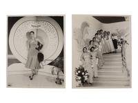 [FASHION - BEAUTY]. A group of 60 items, highlighted by photographs of fashionable subjects, some by Shotski Jones, images of the Sapphire Girls, and Miss Black Universe program.